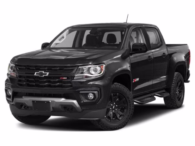 2021 Black Chevrolet Colorado Z71 4X4 Truck