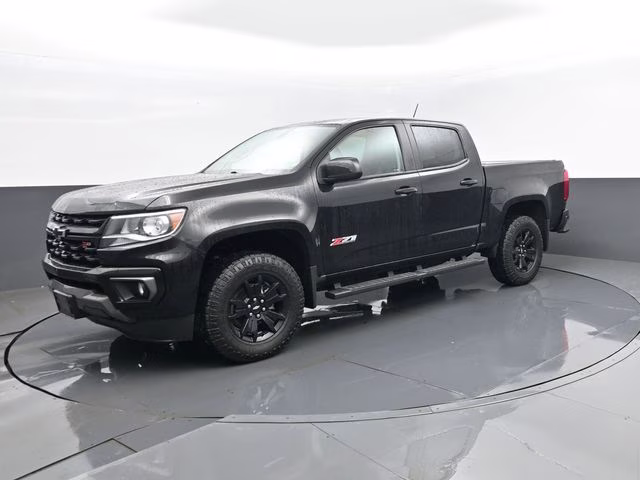 2021 Black Chevrolet Colorado Z71 4X4 Truck