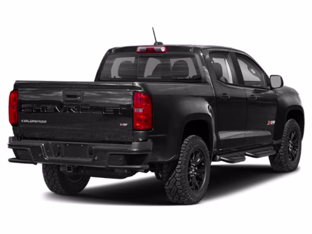 2021 Black Chevrolet Colorado Z71 4X4 Truck