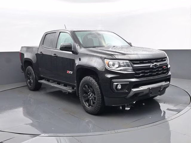 2021 Black Chevrolet Colorado Z71 4X4 Truck