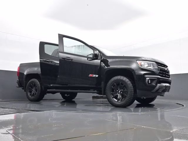 2021 Black Chevrolet Colorado Z71 4X4 Truck