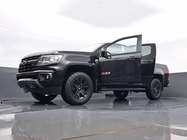 2021 Black Chevrolet Colorado Z71 4X4 Truck