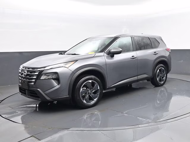 2025 Gun Metallic Nissan Rogue SV AWD SUV