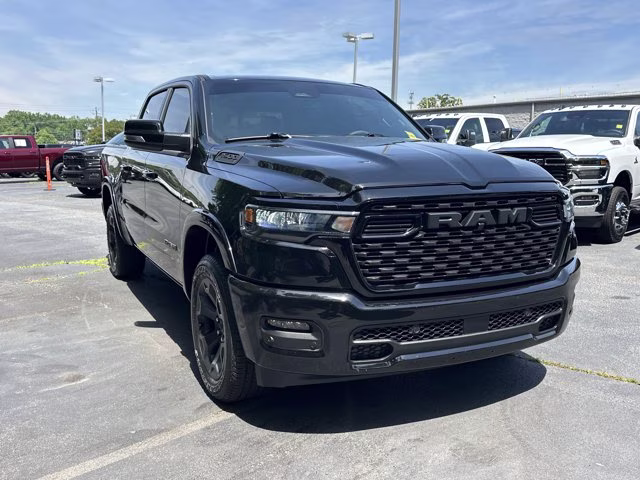 2026 Diamond Black Crystal Pearlcoat Ram 1500 Big Horn 4X4 Truck