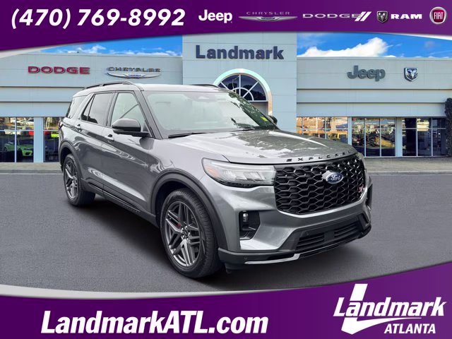 2025 Carbonized Gray Metallic Ford Explorer ST 4X4 SUV