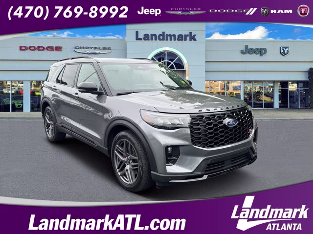 2025 Carbonized Gray Metallic Ford Explorer ST 4X4 SUV