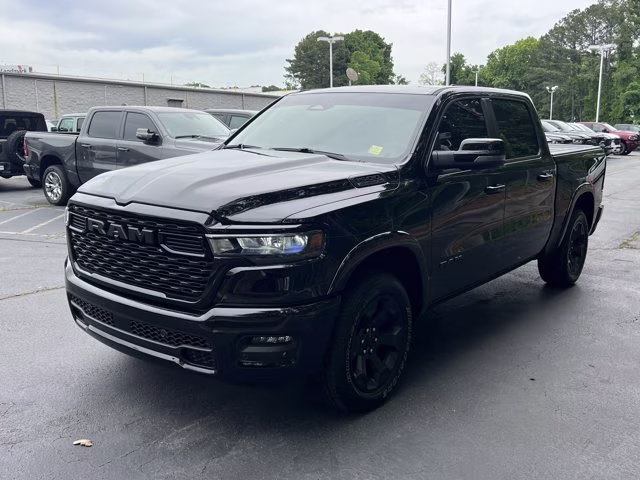 2026 Diamond Black Crystal Pearlcoat Ram 1500 Big Horn 4X4 Truck