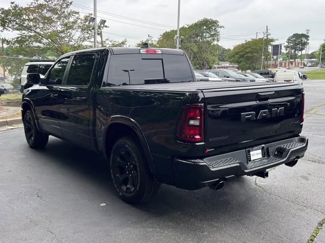 2026 Diamond Black Crystal Pearlcoat Ram 1500 Big Horn 4X4 Truck
