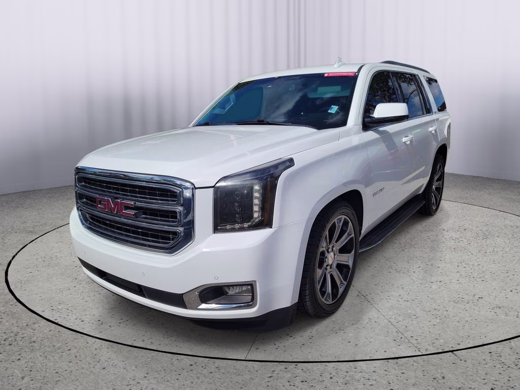 2017 Summit White GMC Yukon SLT RWD SUV