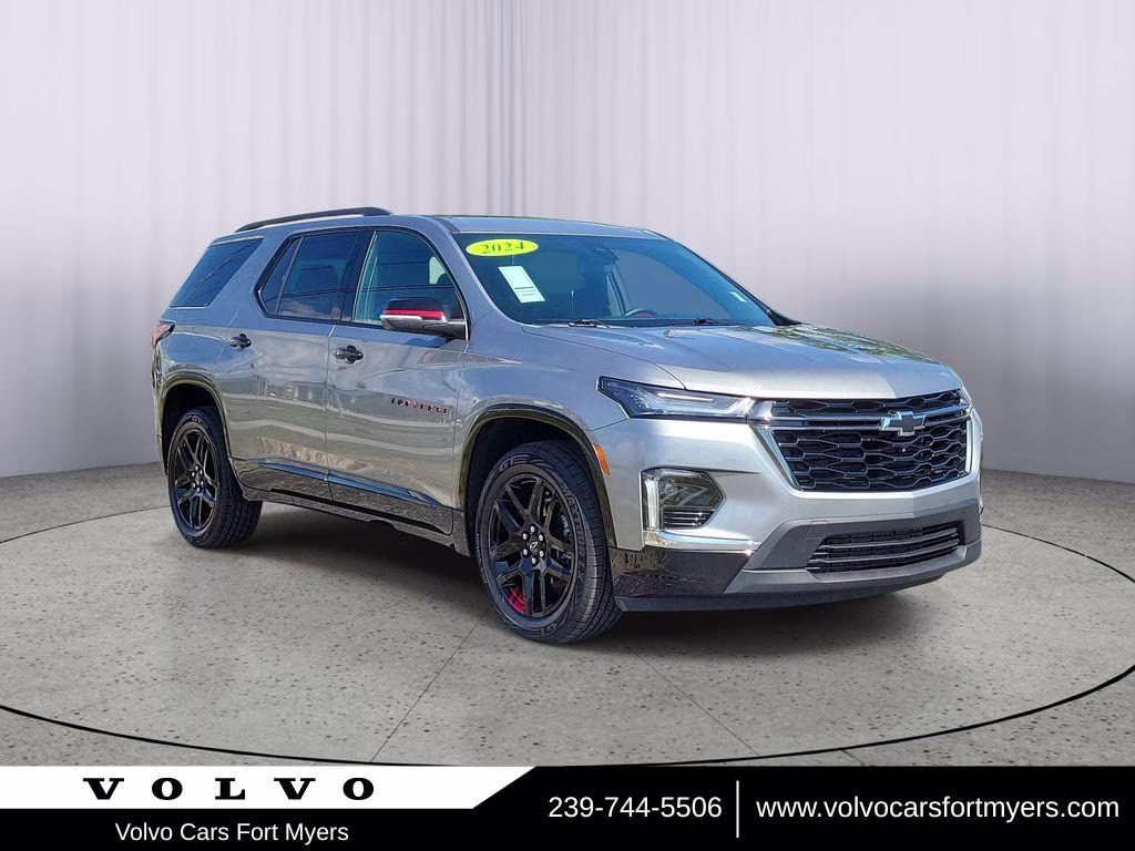 2024 Sterling Gray Metallic Chevrolet Traverse Limited Premier FWD SUV