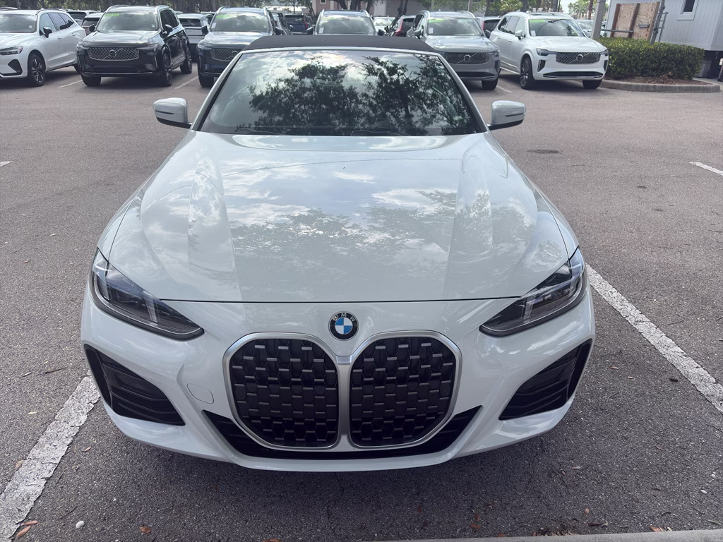 2026 Alpine White BMW 4 Series 430i RWD Convertible