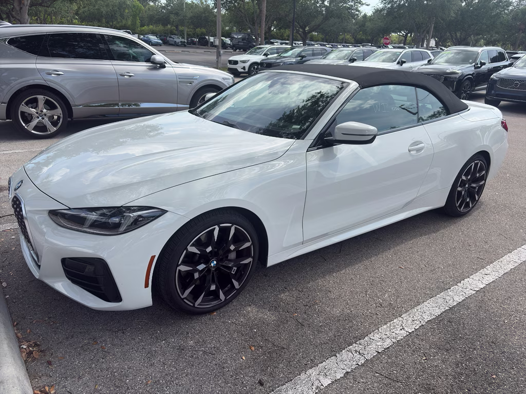 2026 Alpine White BMW 4 Series 430i RWD Convertible