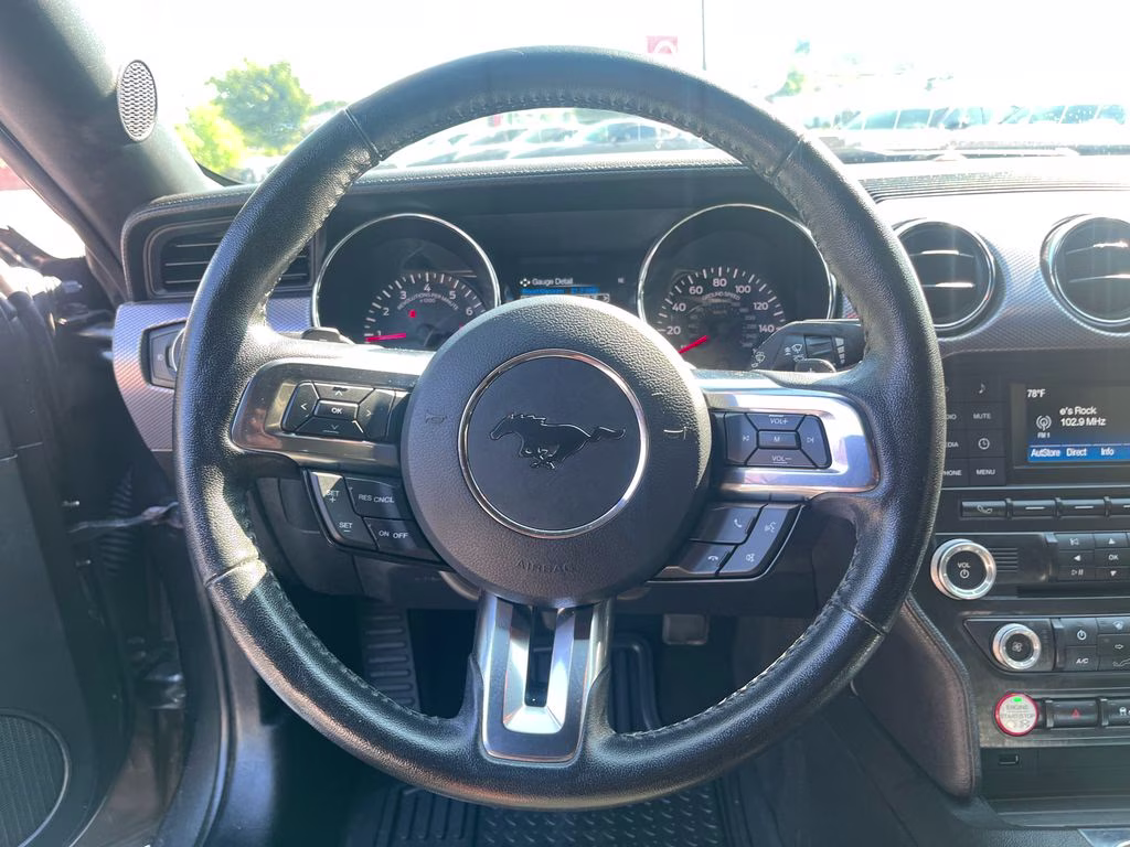 2017 Magnetic Ford Mustang EcoBoost RWD Coupe
