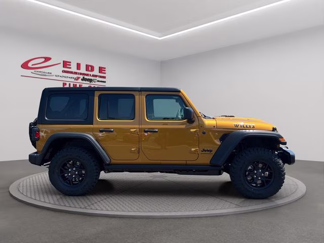 2026 Goldilocks Jeep Wrangler Willys 4X4 SUV