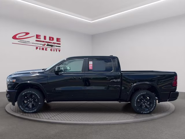 2026 Diamond Black Crystal Pearlcoat Ram 1500 Big Horn Night Edition 4X4 Truck