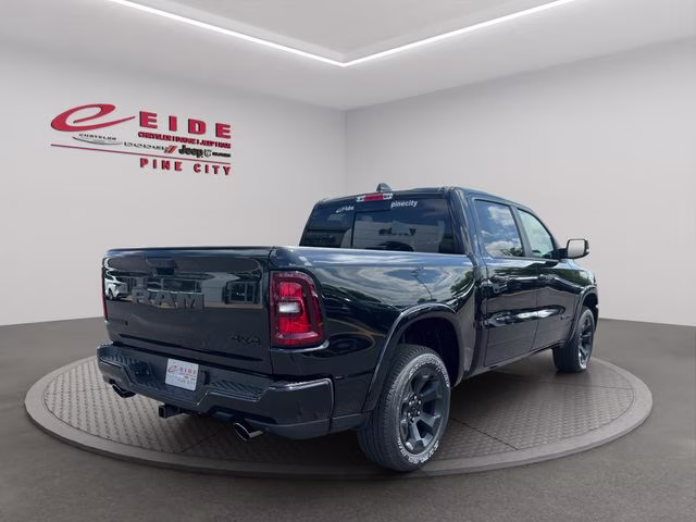2026 Diamond Black Crystal Pearlcoat Ram 1500 Big Horn Night Edition 4X4 Truck