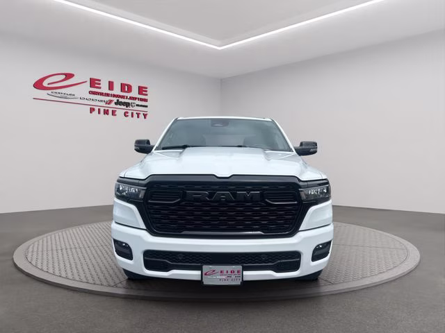 2026 Bright White Clearcoat Ram 1500 Big Horn Night Edition 4X4 Truck