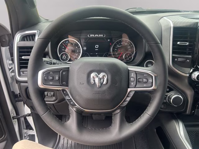 2026 Bright White Clearcoat Ram 1500 Big Horn Night Edition 4X4 Truck