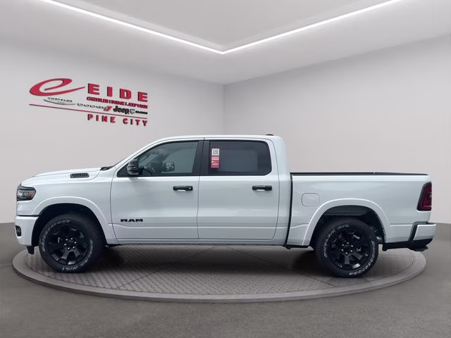 2026 Bright White Clearcoat Ram 1500 Big Horn Night Edition 4X4 Truck