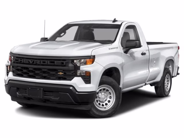 2026 Summit White Chevrolet Silverado 1500 WT 4X4 Truck