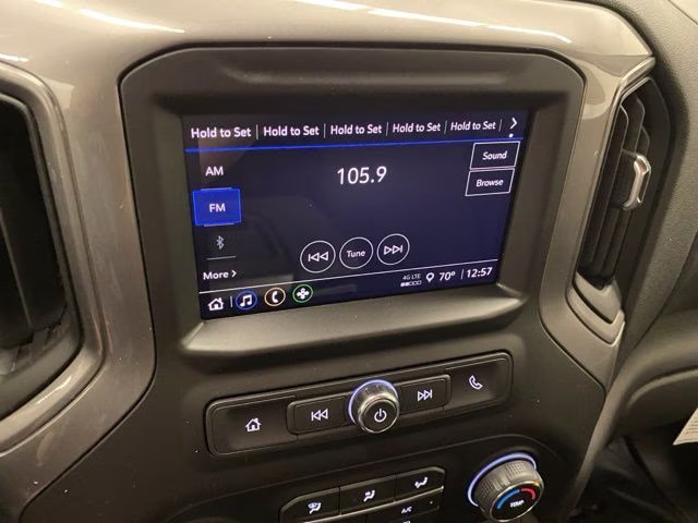 2026 Summit White Chevrolet Silverado 1500 WT 4X4 Truck
