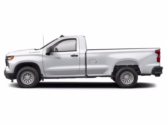 2026 Summit White Chevrolet Silverado 1500 WT 4X4 Truck