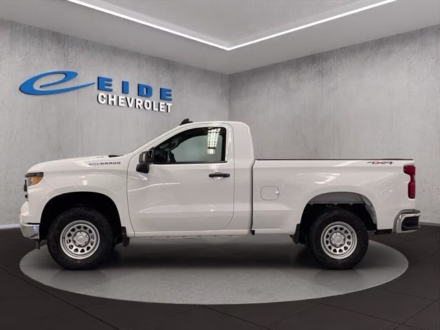 2026 Summit White Chevrolet Silverado 1500 WT 4X4 Truck