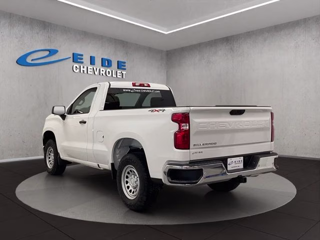 2026 Summit White Chevrolet Silverado 1500 WT 4X4 Truck