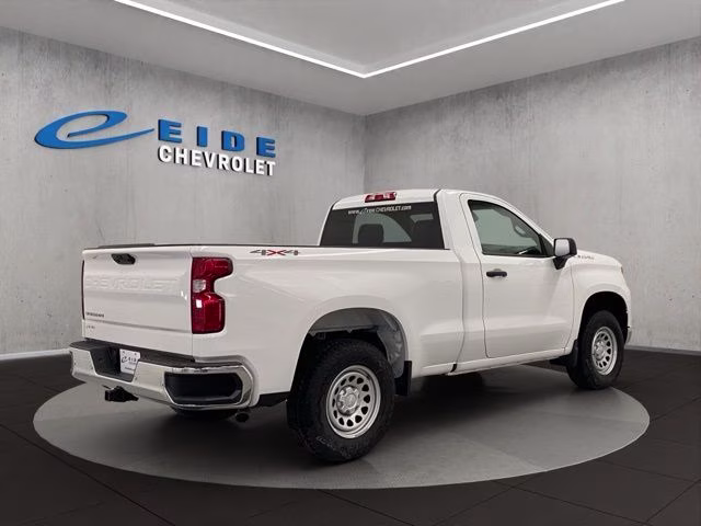 2026 Summit White Chevrolet Silverado 1500 WT 4X4 Truck