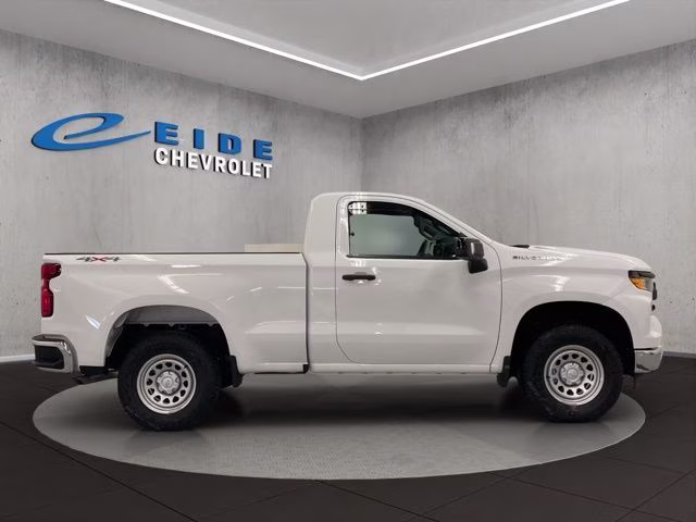 2026 Summit White Chevrolet Silverado 1500 WT 4X4 Truck