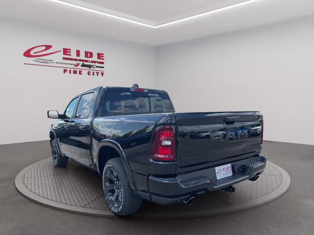 2026 Diamond Black Crystal Pearlcoat Ram 1500 Big Horn Night Edition 4X4 Truck