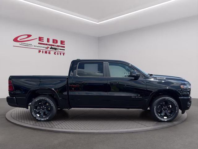 2026 Diamond Black Crystal Pearlcoat Ram 1500 Big Horn Night Edition 4X4 Truck
