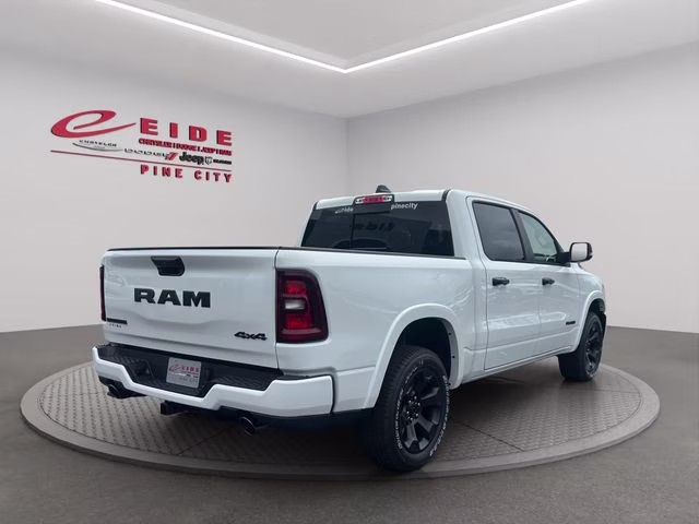 2026 Bright White Clearcoat Ram 1500 Big Horn Night Edition 4X4 Truck