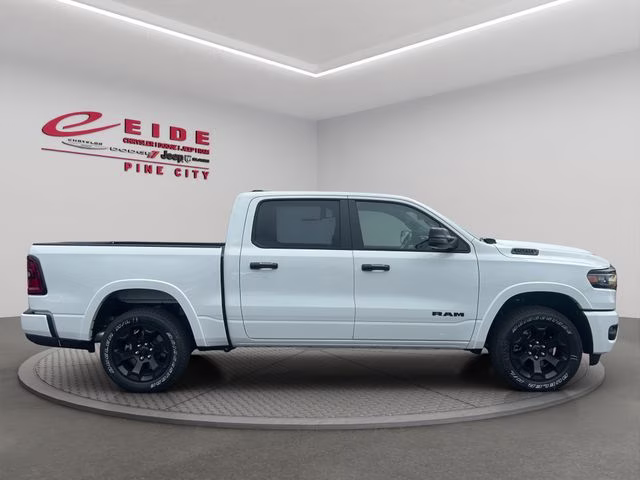 2026 Bright White Clearcoat Ram 1500 Big Horn Night Edition 4X4 Truck