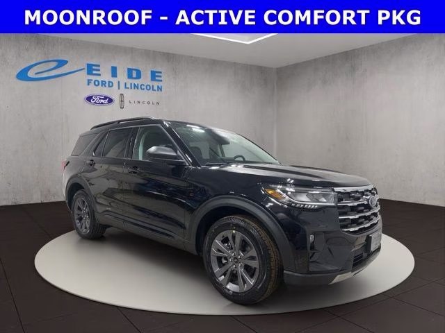 2026 Agate Black Metallic Ford Explorer Active 4X4 SUV