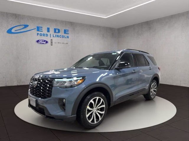 2026 Vapor Blue Metallic Ford Explorer ST-Line 4X4 SUV
