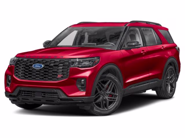 2026 Red Ford Explorer ST 4X4 SUV