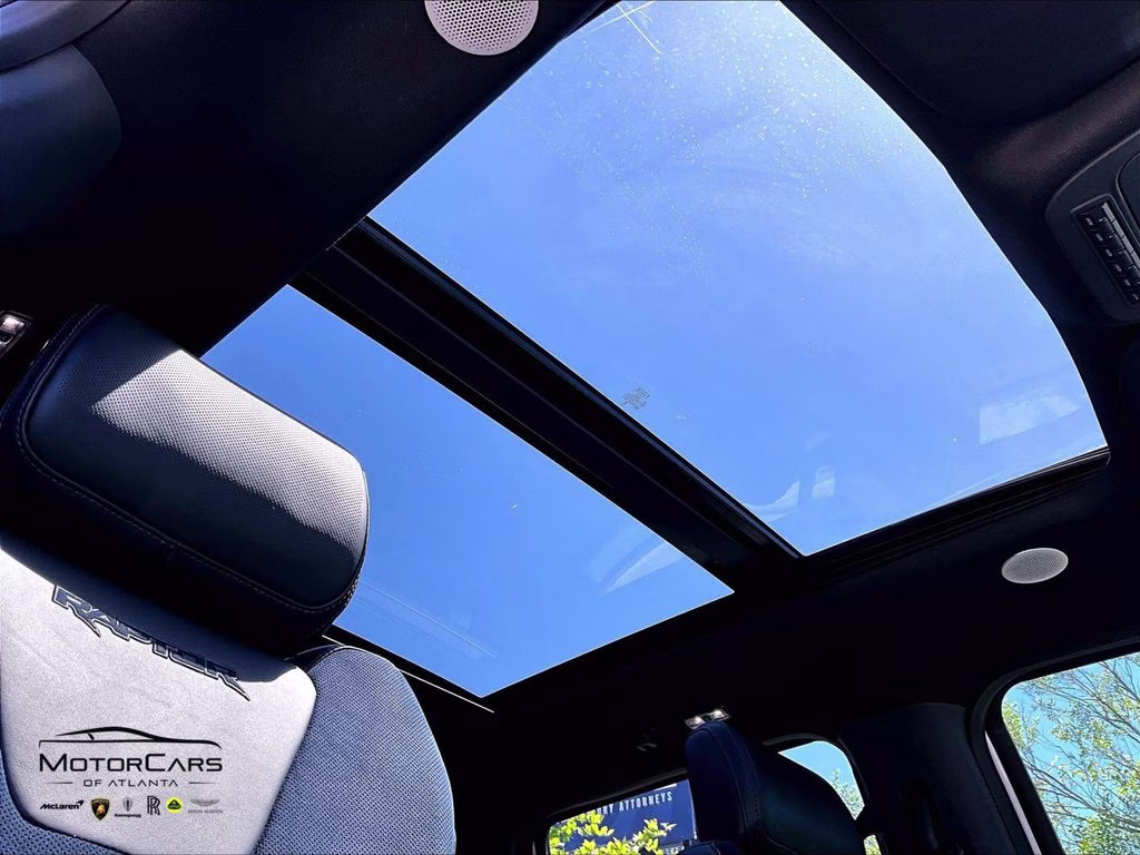 2023 Oxford White Ford F-150 Raptor Blue Recaro Special Order 4X4 Truck