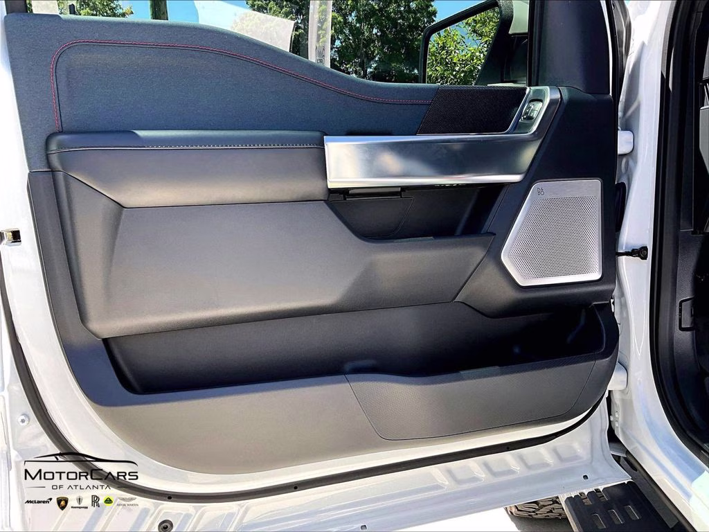 2023 Oxford White Ford F-150 Raptor Blue Recaro Special Order 4X4 Truck