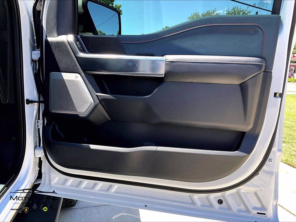 2023 Oxford White Ford F-150 Raptor Blue Recaro Special Order 4X4 Truck