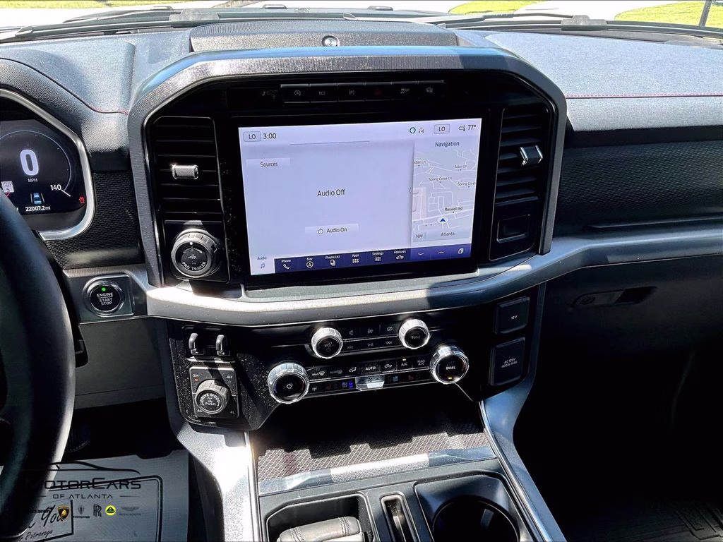 2023 Oxford White Ford F-150 Raptor Blue Recaro Special Order 4X4 Truck