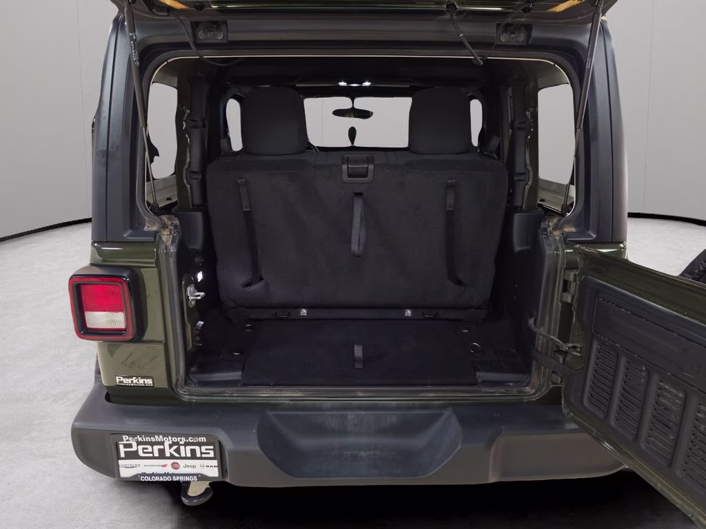 2023 Sarge Green Clearcoat Jeep Wrangler Sport S 4X4 SUV