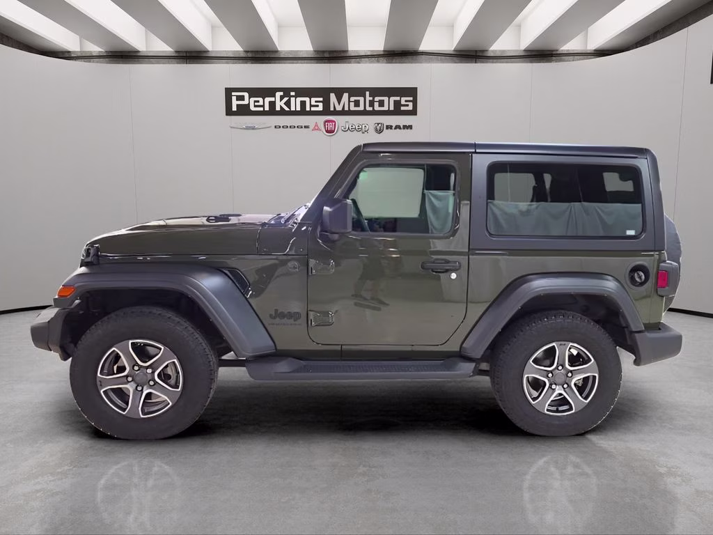 2023 Sarge Green Clearcoat Jeep Wrangler Sport S 4X4 SUV