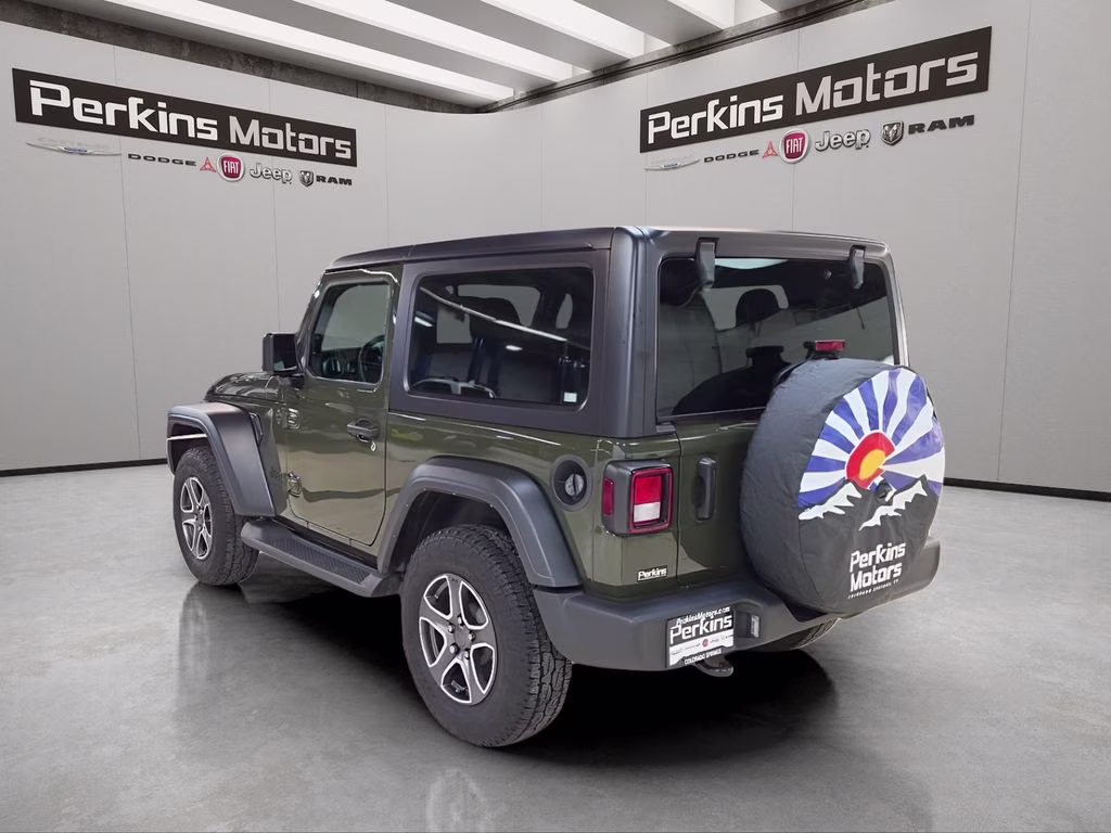 2023 Sarge Green Clearcoat Jeep Wrangler Sport S 4X4 SUV