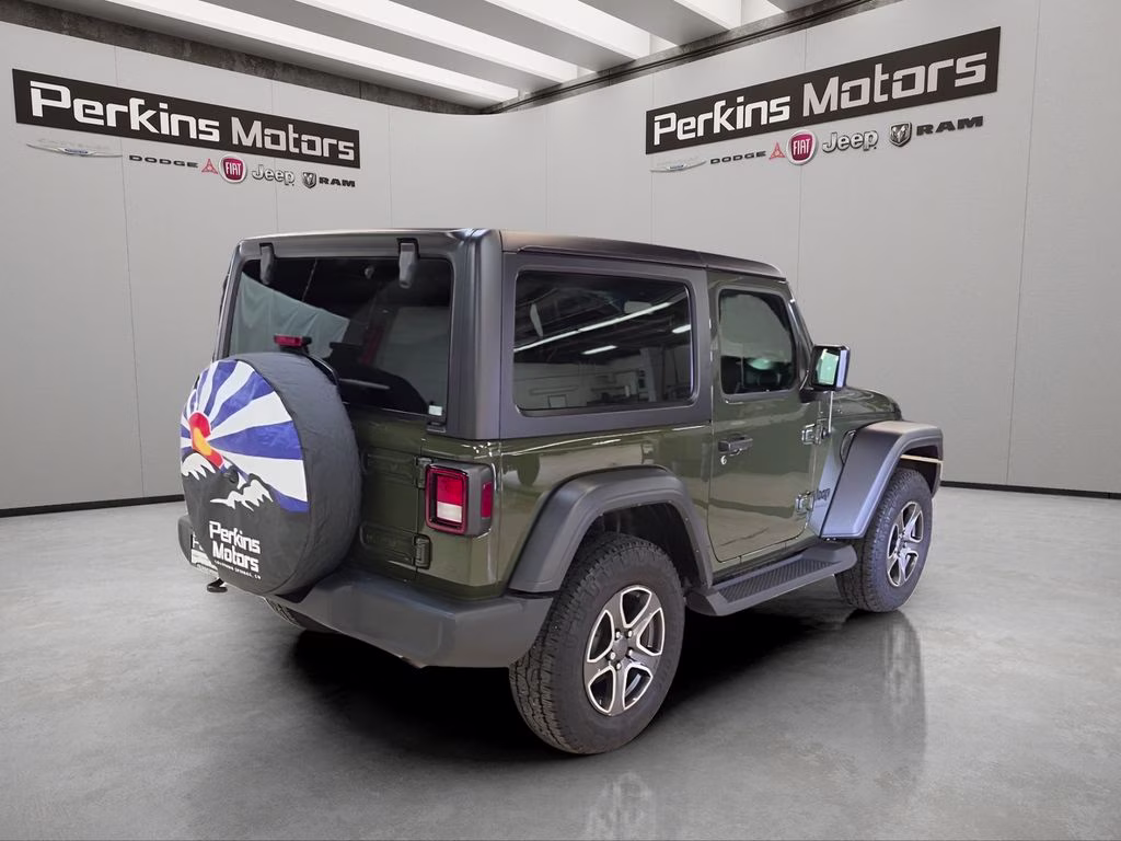 2023 Sarge Green Clearcoat Jeep Wrangler Sport S 4X4 SUV