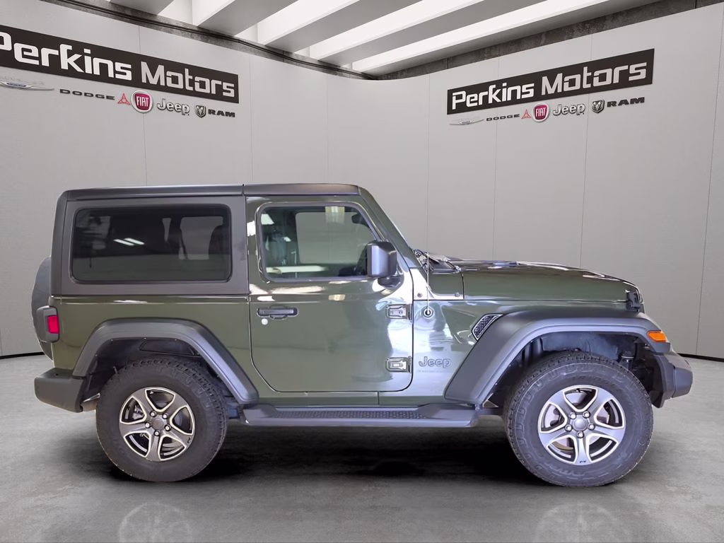 2023 Sarge Green Clearcoat Jeep Wrangler Sport S 4X4 SUV