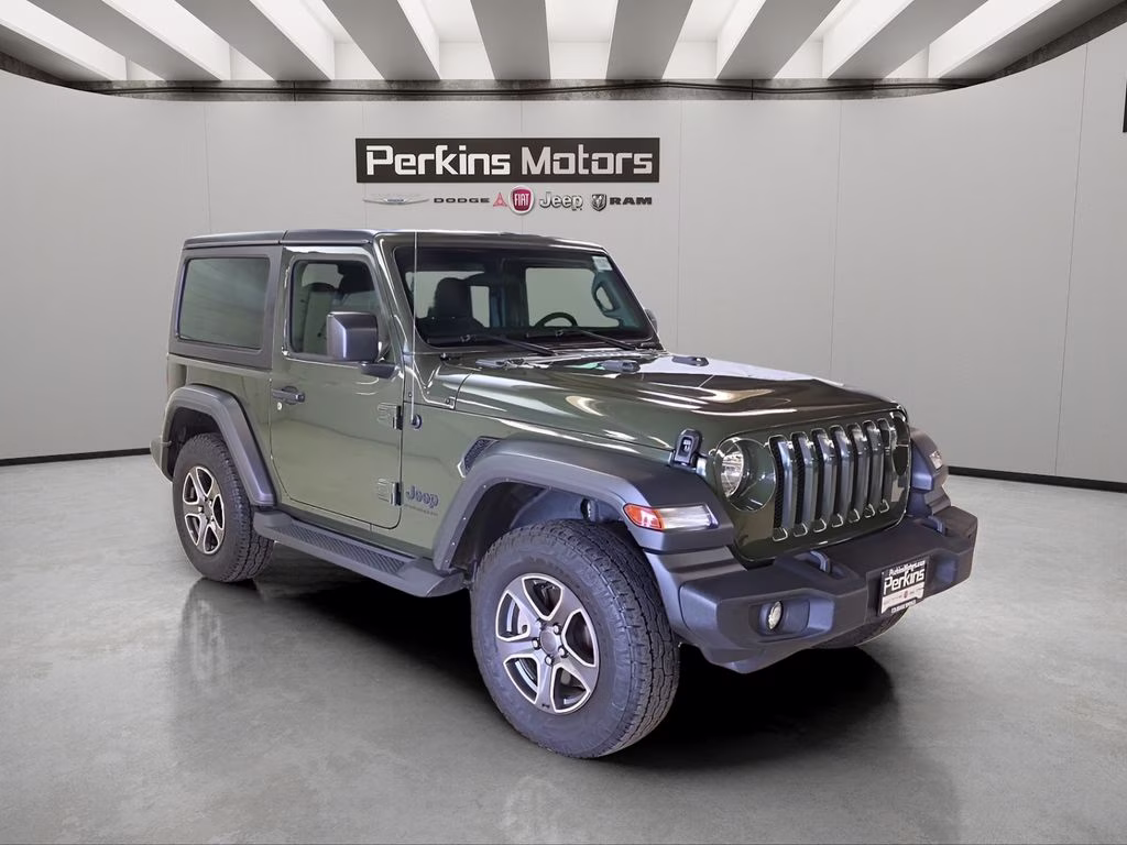 2023 Sarge Green Clearcoat Jeep Wrangler Sport S 4X4 SUV