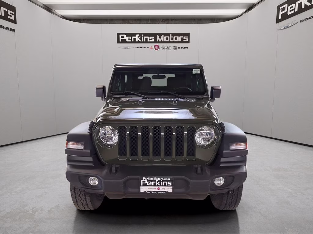 2023 Sarge Green Clearcoat Jeep Wrangler Sport S 4X4 SUV