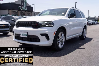 2025 White Knuckle Clearcoat Dodge Durango GT Plus AWD SUV