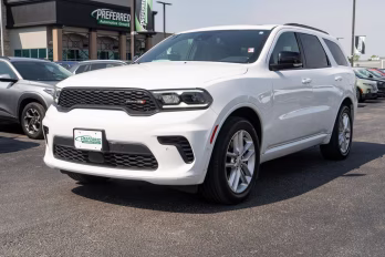 2025 White Knuckle Clearcoat Dodge Durango GT Plus AWD SUV